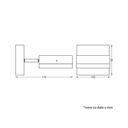 Ledvance zidna lampa 1xgx53 4058075763845e
