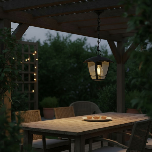 Braytron crna spoljna svetiljka 1xe27 Bg44-00601