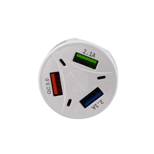 Usb punjač iz upaljača automobila qc3.0+2xusb Usbp357