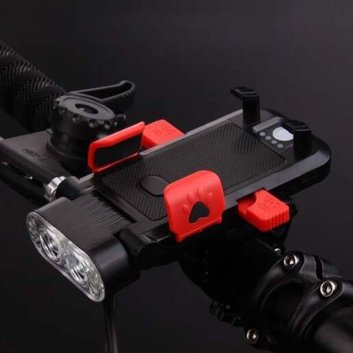 Punjiva led lampa za bicikl sa sirenom i nosačem Yw17417-4645