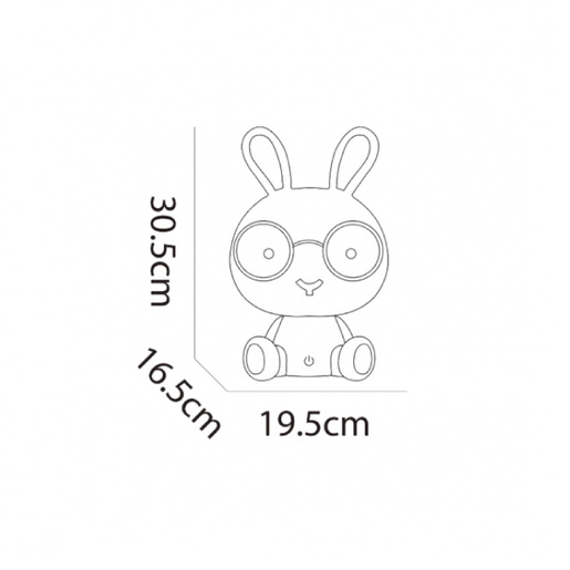 Stona dečija rgb lampa E202169