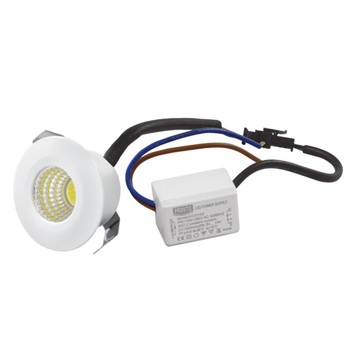 Ugradna led lampa 3w dnevna svetlost Lug-012-3/w