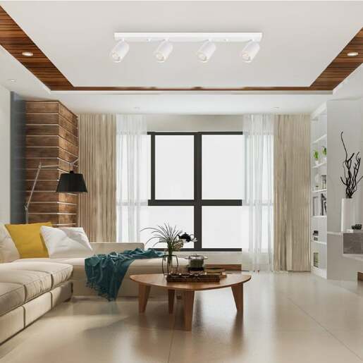 Braytron bela spot lampa 4xgu10 Bh04-00840