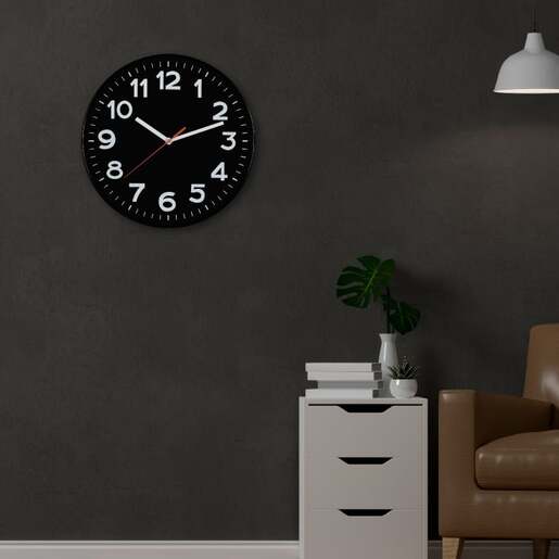 Analogni zidni sat 30cm Awc300bk