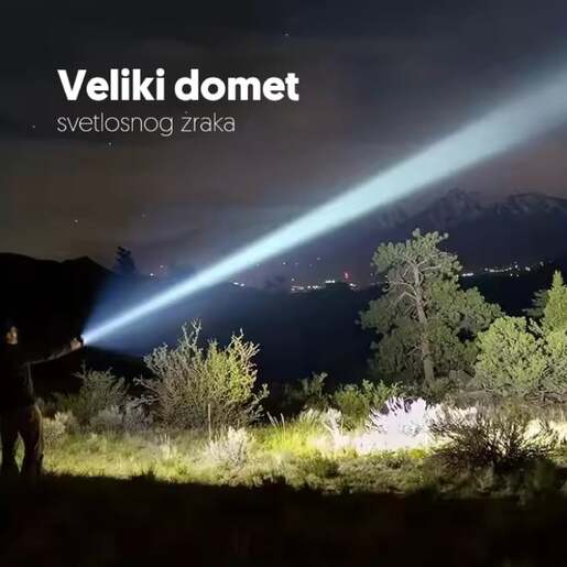 Ručna led lampa, white laser led 800mah Pl4005