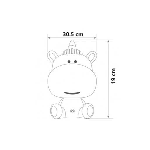 Stona dečija rgb lampa E202174