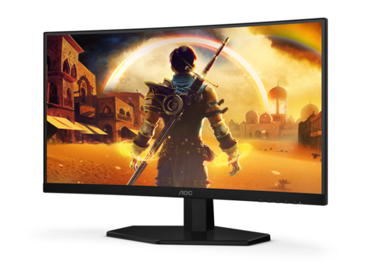 Monitor AOC C24G42E 23.6", VA, FHD, 180Hz, 4ms GtG, HDMIx2, DP, Adaptive Sync, VESA, zakrivljen, gaming