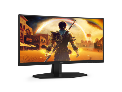 Monitor AOC C24G42E 23.6", VA, FHD, 180Hz, 4ms GtG, HDMIx2, DP, Adaptive Sync, VESA, zakrivljen, gaming