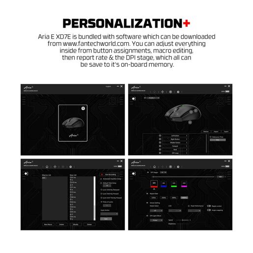 Mis Wireless Gaming Fantech XD7E Aria E Space Edition