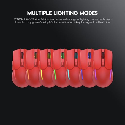 Mis Wireless Gaming Fantech WGC2 Venom II crveni