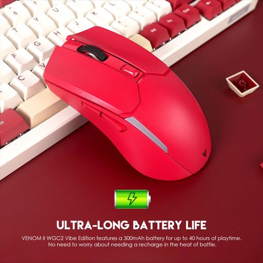 Mis Wireless Gaming Fantech WGC2 Venom II crveni