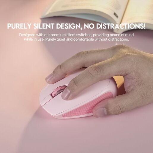 Kancelarijski Wireless mis Fantech W193 roze