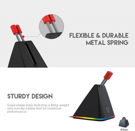 Mouse Bungee Fantech Prisma+ MBR01 RGB Space Edition