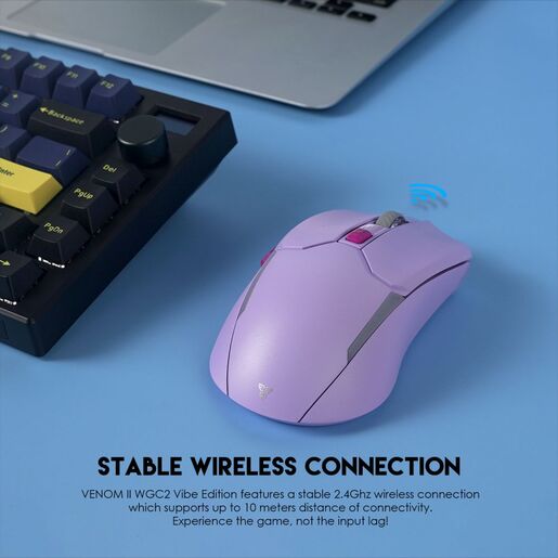 Mis Wireless Gaming Fantech WGC2 Venom II ljubicasti