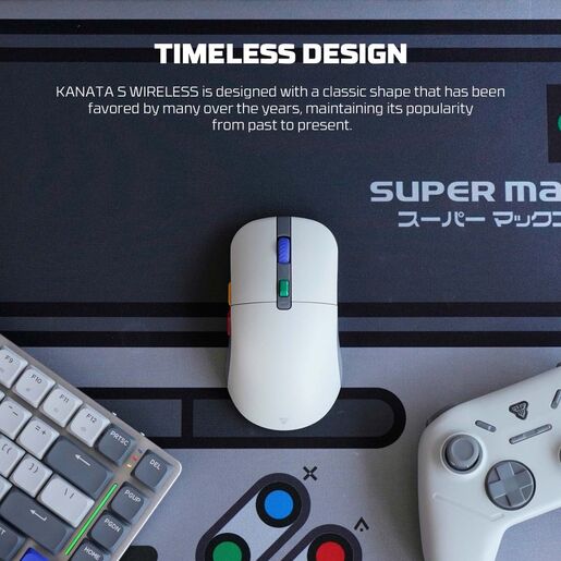 Mis Wireless Gaming Fantech WG9S Kanata S sivi