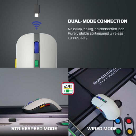 Mis Wireless Gaming Fantech WG9S Kanata S sivi