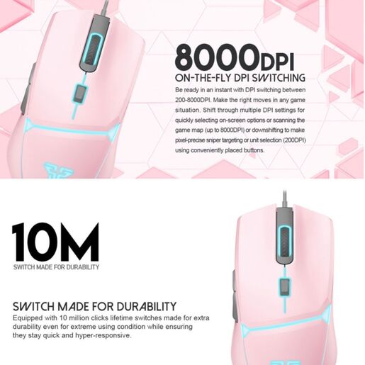 Mis Gaming Fantech VX7 Crypto Sakura