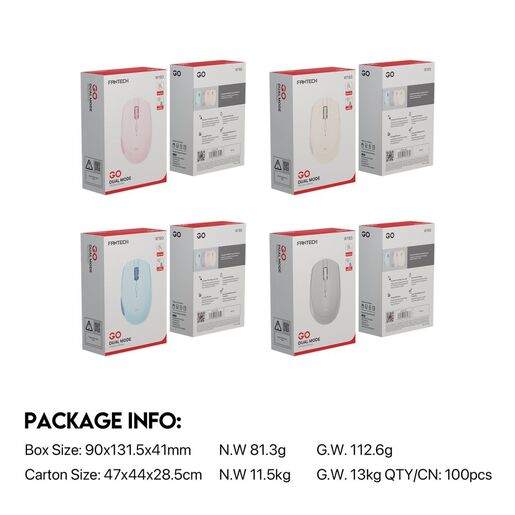 Kancelarijski Wireless mis Fantech W193 plavi