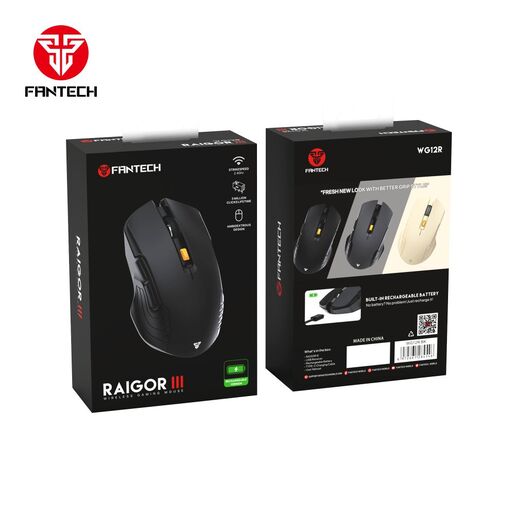 Mis Wireless Fantech WG12R raigor III beli