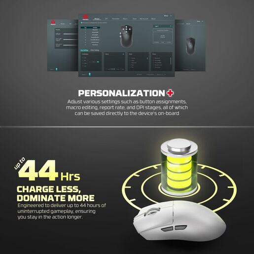 Mis Wireless Gaming Fantech WG13S Tanto S crni