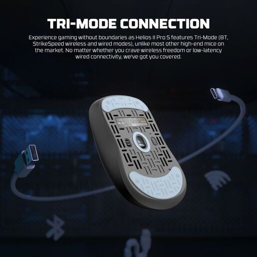 Mis Wireless Gaming Fantech XD3 (V3) PRO 8K Helios II crni sa ACM03 (dongle)