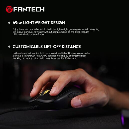 Mis Gaming Fantech UX3 Helios Sakura