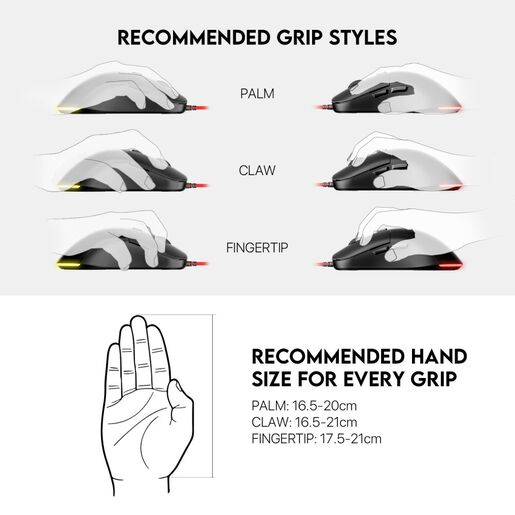 Mis Gaming Fantech VX9 Kanata crni