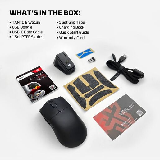 Mis Wireless Gaming Fantech WG13E Tanto E Space Edition