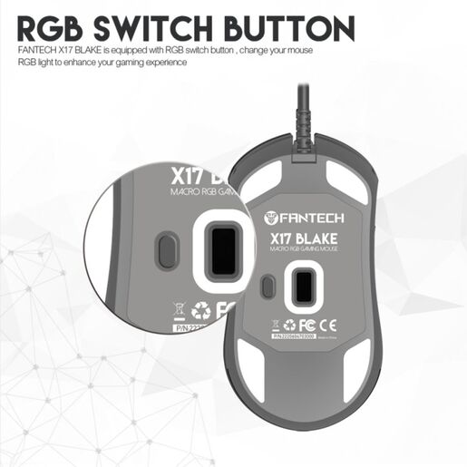 Mis Gaming Fantech X17 Blake Space Edition