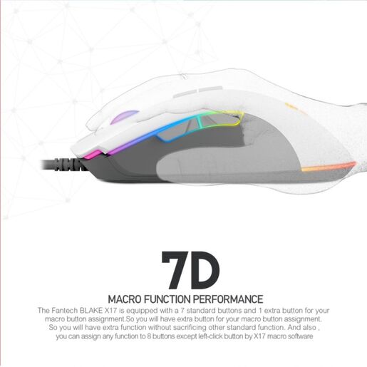 Mis Gaming Fantech X17 Blake Space Edition