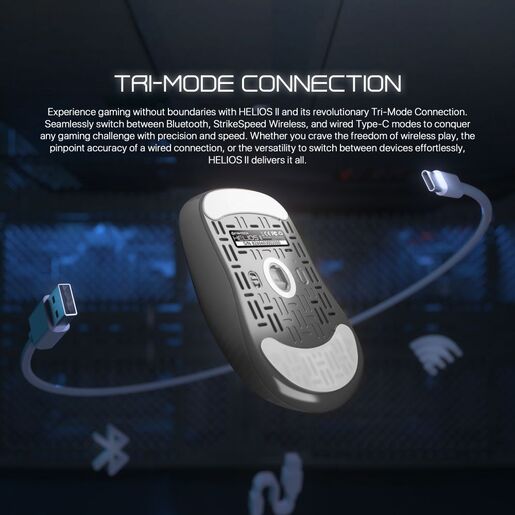 Mis Wireless Gaming Fantech XD3 (V3) 1K Helios II crni