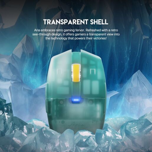 Mis Wireless Gaming Fantech XD7 Aria ljubicasti sa podlogom Fantech MP353 Agile ljubicasta