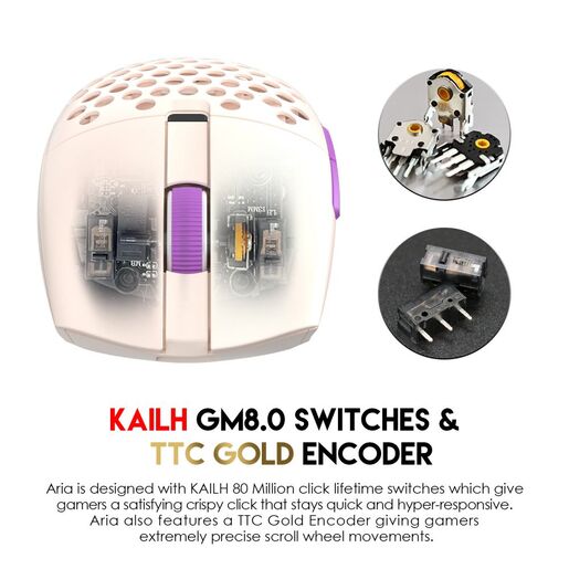 Mis Wireless Gaming Fantech XD7 Aria bez