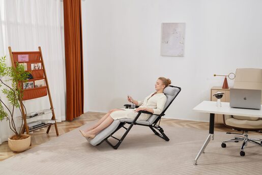 Medics Care Bliss Core M6 Sklopiva Masažna Stolica (Siva)