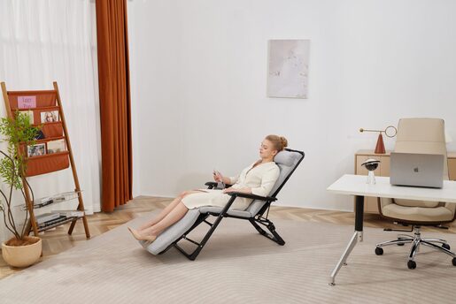 Medics Care Bliss Core M6 Sklopiva Masažna Stolica (Siva)