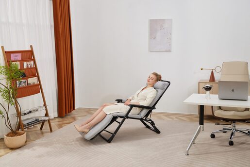 Medics Care Bliss Core M6 Sklopiva Masažna Stolica (Siva)