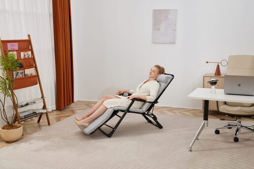 Medics Care Bliss Core M6 Sklopiva Masažna Stolica (Siva)