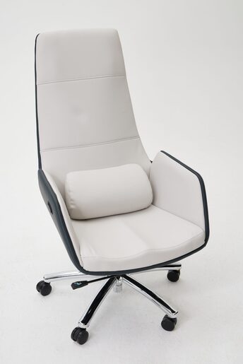 Medics Care ZenPro Q6 Masažna Kancelarijska Stolica (Bela / Crna)