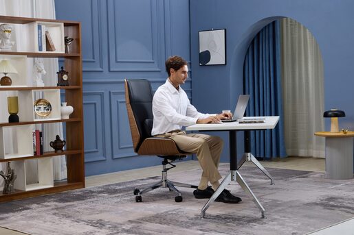 Medics Care ExecuRest Q5 Masažna Kancelarijska Stolica (Crna)