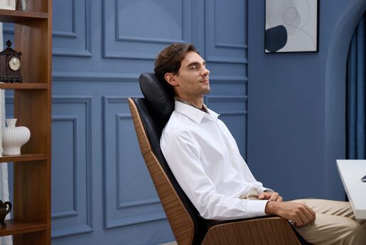 Medics Care ExecuRest Q5 Masažna Kancelarijska Stolica (Crna)