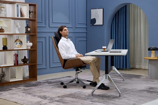 Medics Care ExecuRest Q5 Masažna Kancelarijska Stolica (Crna)