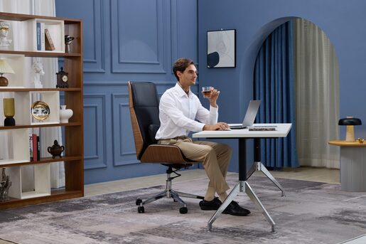 Medics Care ExecuRest Q5 Masažna Kancelarijska Stolica (Crna)