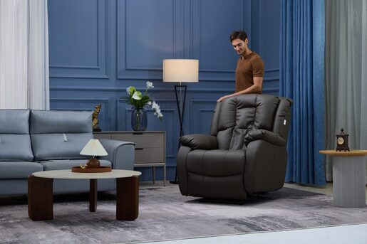 Medics Care Lumina Touch F9 Masažna Sofa (Maslinasto Braon)