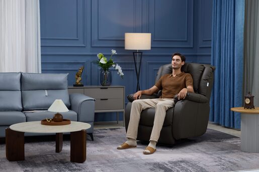 Medics Care Lumina Touch F9 Masažna Sofa (Maslinasto Braon)