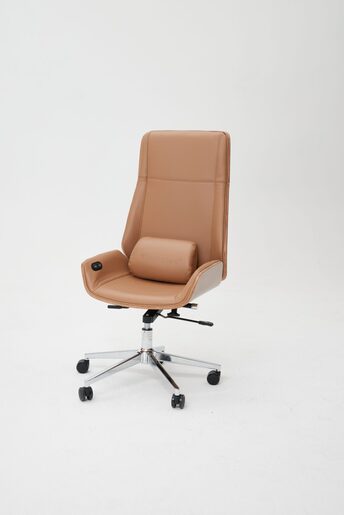 Medics Care ExecuRest Q5 Masažna Kancelarijska Stolica (Karamel)