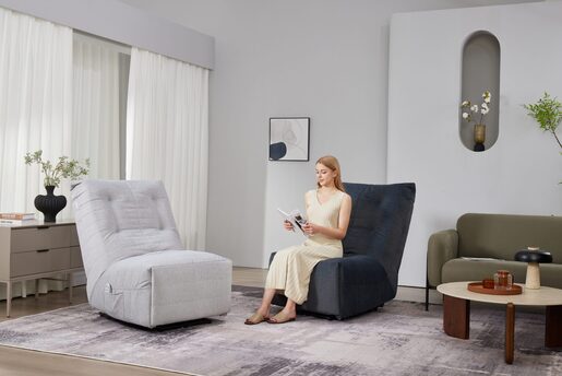 Medics Care Haven Comfort V6 Masažna Sofa (Siva)