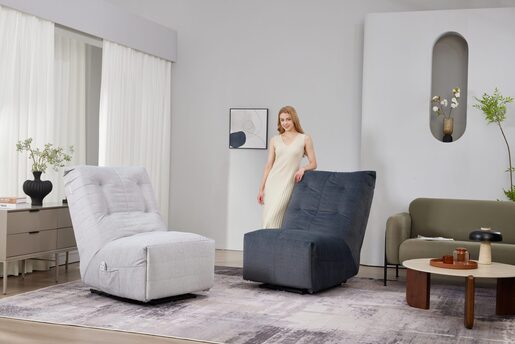 Medics Care Haven Comfort V6 Masažna Sofa (Siva)