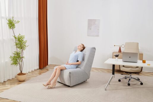 Medics Care Haven Comfort V6 Masažna Sofa (Siva)