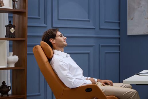 Medics Care Boss Comfort Q7 Masažna Kancelarijska Stolica (Bundeva)