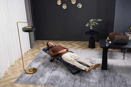 Medics Care Bliss Core M6 Sklopiva Masažna Stolica (Crna)